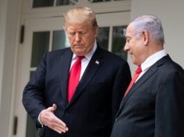 Benjamin Netanyahu and Donald Trump