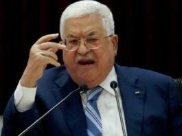 Palestinian Authority’s Abbas visits Israel’s Gantz in unusual trip