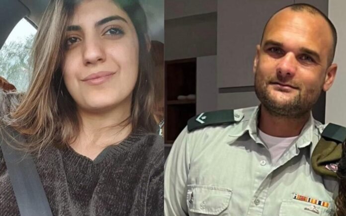 Eden Zacharia, 27, was abducted during the Supernova rave near Re’im, and Warrant Officer Ziv Dado, 36, was killed during the October 7 onslaught Eden Zacharia, 27, was abducted during the Supernova rave near Re’im, and Warrant Officer Ziv Dado, 36, was killed during the October 7 onslaught