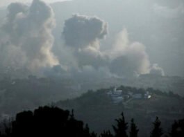 The Israel Air Force executed precision attacks on Hezbollah's terrorist infrastructure in the vicinity of the village of Yaron, further intensifying their response to the security threats emanating from southern Lebanon