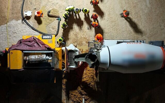 According to the IDF, Muhammad Sinwar, commander of Hamas' southern brigade and brother of Yahya Sinwar, Hamas' Gaza leader, directed the tunnel project According to the IDF, Muhammad Sinwar, commander of Hamas' southern brigade and brother of Yahya Sinwar, Hamas' Gaza leader, directed the tunnel project