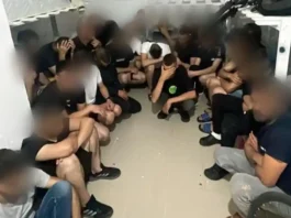 The operation unfolded following a report received by Border Police forces regarding an attempted motorcycle theft in Tel Aviv