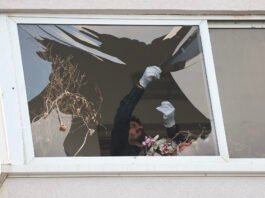 An explosive-laden drone launched by Yemen's Iran-backed Houthi rebels struck an apartment building in central Tel Aviv in the early hours of Friday morning, killing one Israeli man and injuring several others