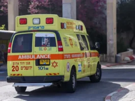 According to the Magen David Adom rescue service, the victim, reported to be around 35 years old, was taken to Rambam Hospital with injuries described as light to moderate