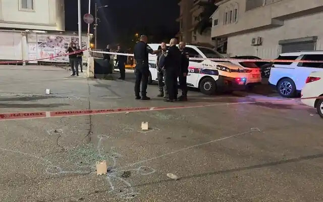 Authorities have launched an investigation into the incident, with officers scanning the crime scene and collecting evidence Authorities have launched an investigation into the incident, with officers scanning the crime scene and collecting evidence