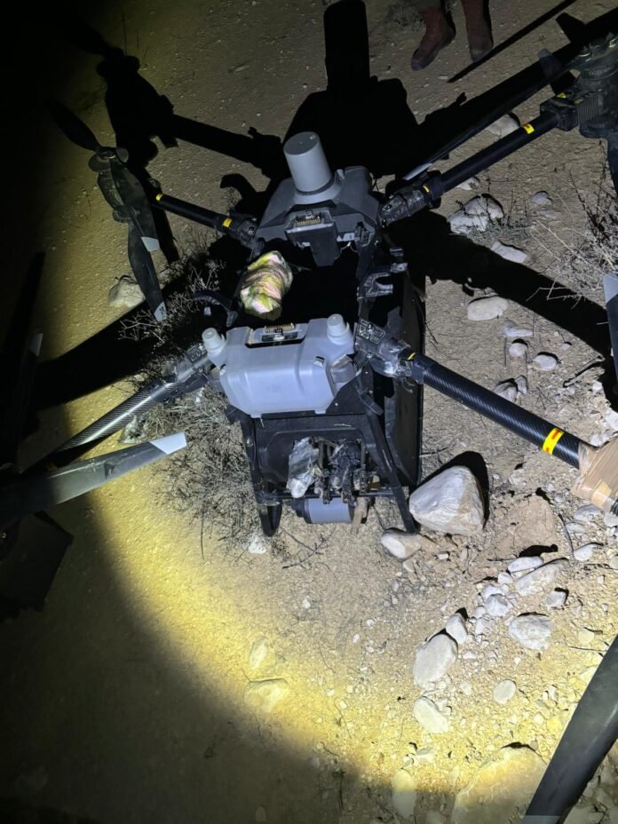 “The IDF, along with the Israel Police and other security forces, will continue to act against any attempt to smuggle weapons or drugs into Israel,” a military spokesperson said “The IDF, along with the Israel Police and other security forces, will continue to act against any attempt to smuggle weapons or drugs into Israel,” a military spokesperson said