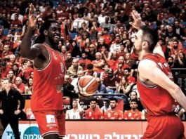 Shalev Lugashi was on fire from deep, while Chinanu Onuaku controlled the paint for Herzliya. Holon responded through Dakarai Tucker and Iftach Ziv, but Herzliya held a narrow 49-43 lead at halftime