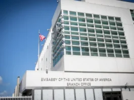 Embassy office in Tel Aviv and made online threats to assassinate former President Donald Trump, NBC News reported on Sunday