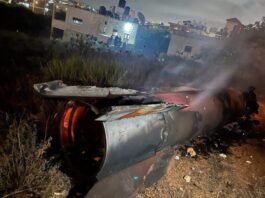 Remains of an Iranian ballistic missile that landed in Israel during October 2024, now confirmed by radar data
