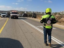 Bullet recovered from Malachi Hashalom shooting site on August 21, 2025, suspected in the terror attack targeting local shepherds