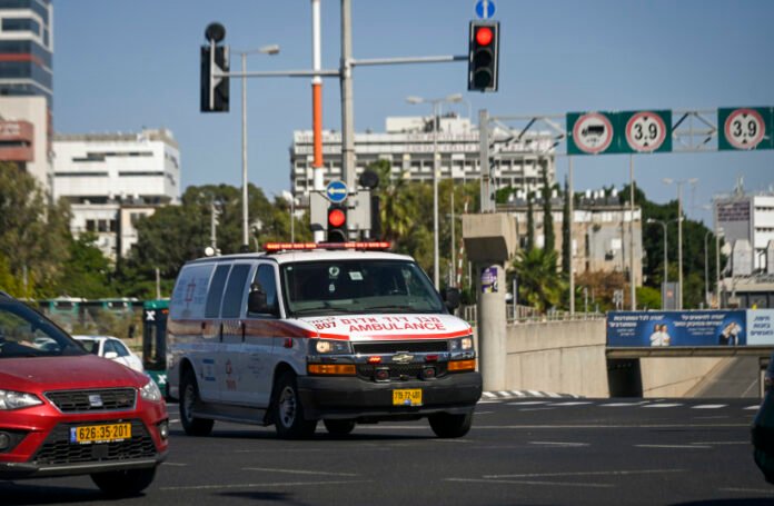 A Magen David Adom ambulance drives through Israeli streets following another fatal shooting in the Arab sector A Magen David Adom ambulance drives through Israeli streets following another fatal shooting in the Arab sector