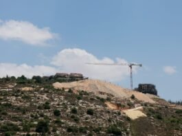 View of the Israeli settlement of Karnei Shomron in the West Bank, July 2020 (Credit: Sraya Diamant/Flash90)