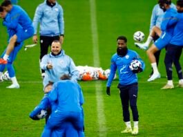 Israel’s Manor Solomon trains in Udine before injury withdrawal ahead of the team’s final World Cup qualifier